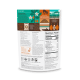 Navitas Organics 8oz Unsweetened Cacao Nibs back of bag