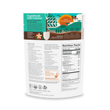 Navitas Organics Cacao Sweet Nibs 8 oz. back of bag