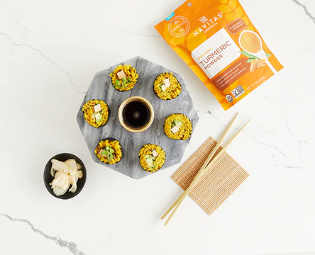 Turmeric Sushi Rolls Recipe