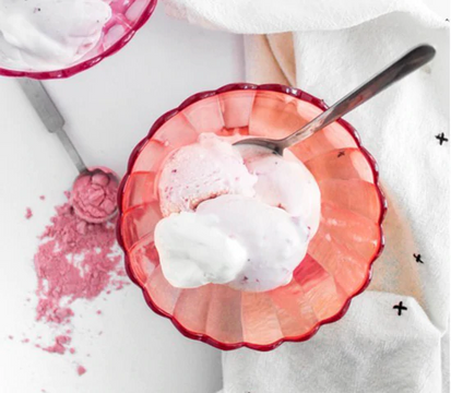 Pomegranate Strawberry Sorbet Recipe