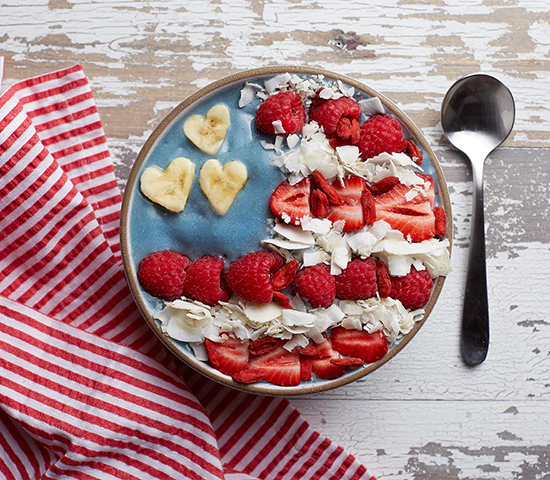 Red, White & Smoothie Bowl