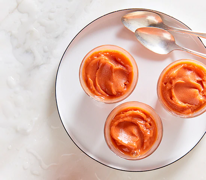 Spicy Strawberry Sorbet Recipe