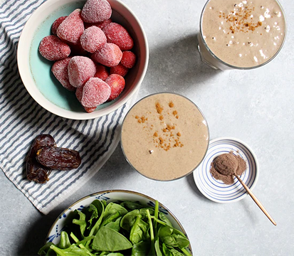 Strawberry Cacao Shake Recipe