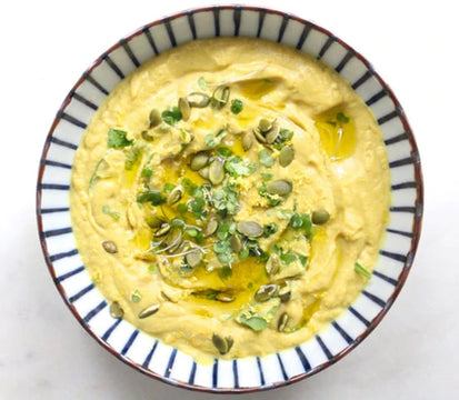 Roasted Cauliflower and Turmeric Soup Recipe