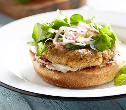 Artichoke Chia Burger Recipe