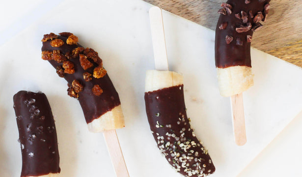 Cacao Banana Pops Recipe