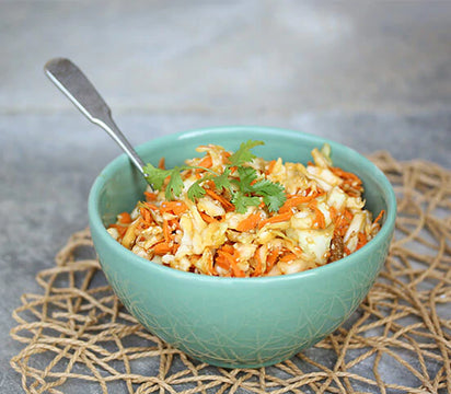 Sesame Mulberry Slaw Recipe