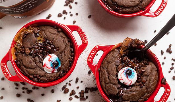 Vegan Chocolate Lava Cakes Recipe