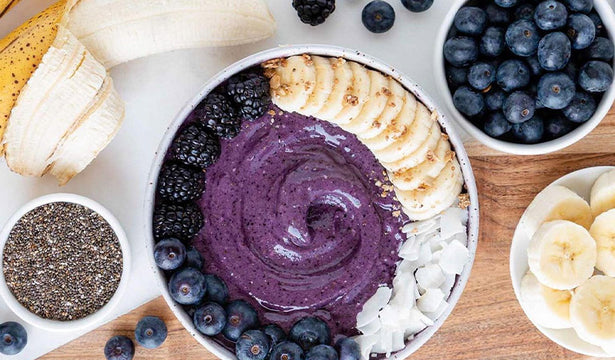 Blueberry Banana Smoothie Bowl Recipe