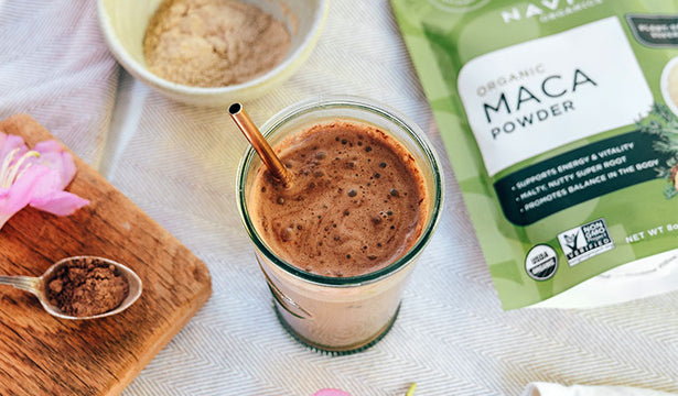 Superfood Cacao Adaptogenic Iced Latte Recipe