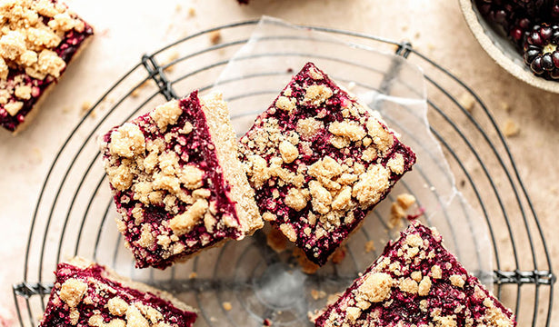 Berry Crumble Bars Recipe