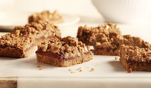 Maqui Berry Crumble Bars Recipe