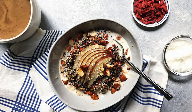 Multigrain Hot Cereal with Goji Berries Recipe