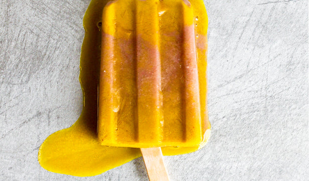 Pomegranate Turmeric Lemon Pops Recipe