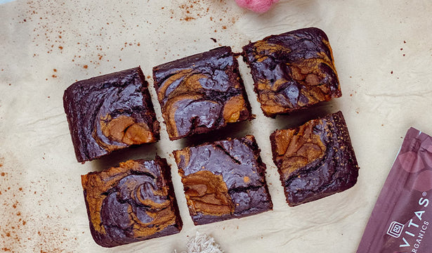 Chocolate Pumpkin Swirl Brownies Recipe