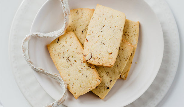 Mulberry Oat Shortbread Cookies Recipe