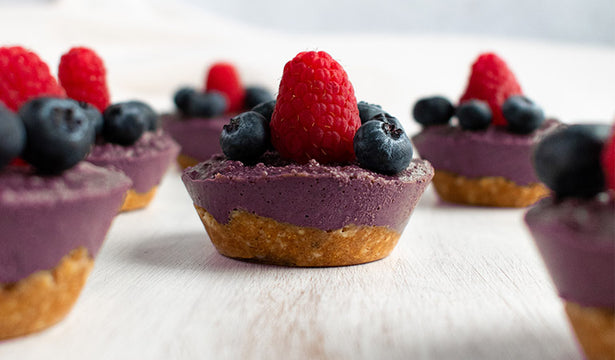 Vegan Acai Cheesecake Bites Recipe