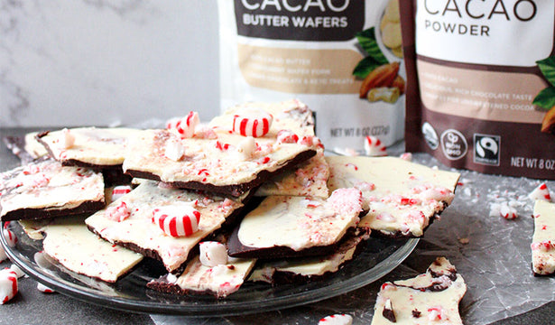 Dark Chocolate Peppermint Bark Recipe