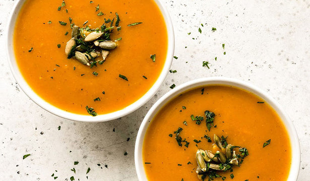 Ginger Turmeric Butternut Squash Soup Recipe