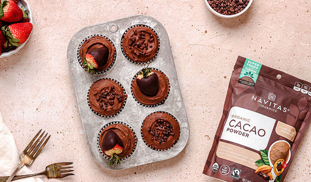 Chocolate-Covered Strawberry Cupcakes Recipe