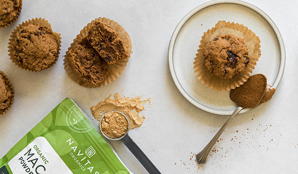 Maca Cinnamon Date Muffins Recipe