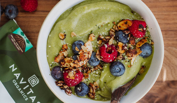 Creamy Green Smoothie Bowl Recipe