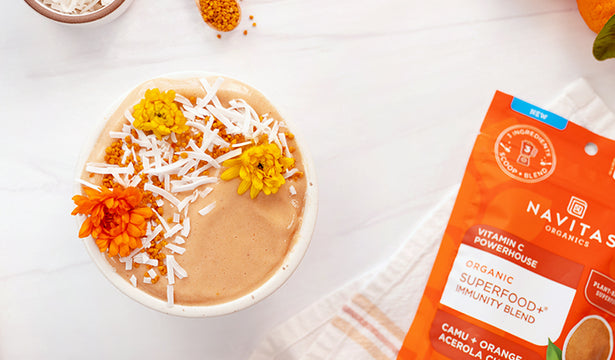 Orange Creamsicle Smoothie Bowl Recipe