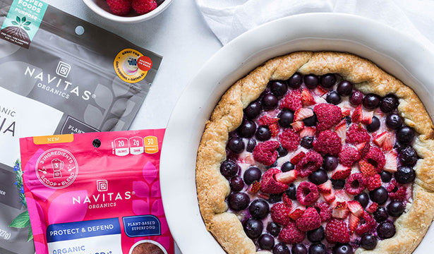 Honey Ricotta Berry Galette Recipe