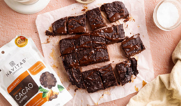 4-Ingredient Chocolate Banana Brownies