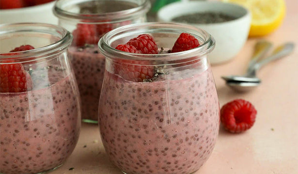 Raspberry Chia Pudding Recipe