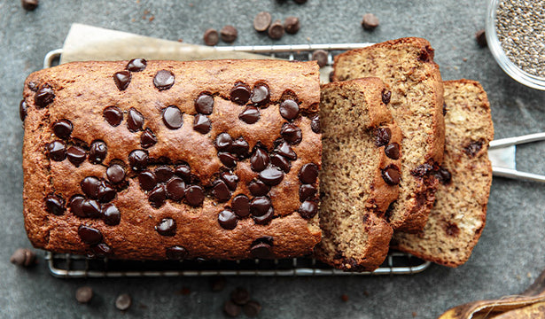 Chia Chocolate Chip Banana Bread