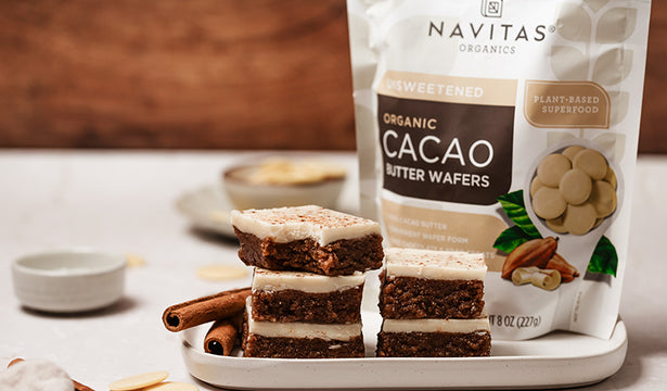 No-bake Gingerbread Cookie Dough Bars