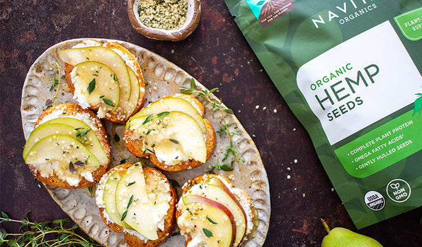 Pear & Goat Cheese Crostinis