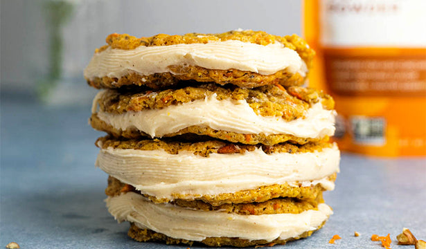 Carrot Cake Cookie Sandwiches Recipe