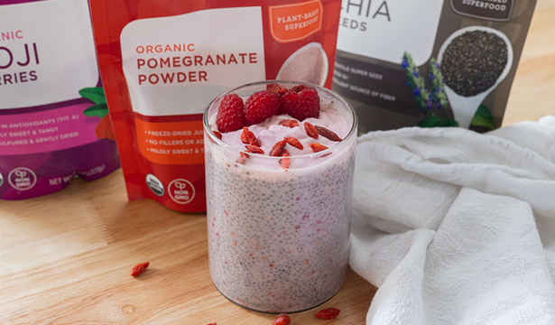 Pomegranate Chia Pudding Recipe