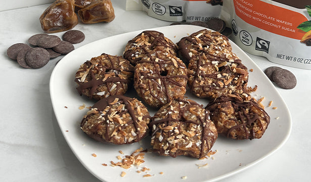 No-bake Chocolate Coconut Cookies