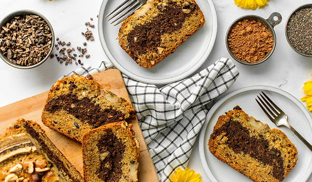 Cacao Hazelnut Banana Bread