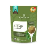 Navitas Organics Hemp Powder 12 oz. front of bag