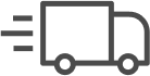 Illustrated delivery truck with a checkmark