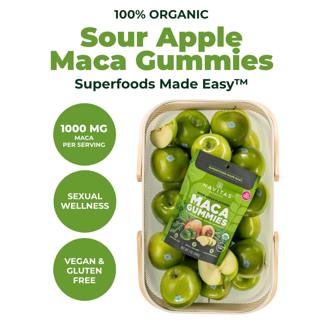 Sour Apple Maca Gummies