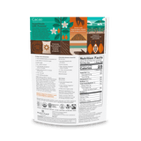 Navitas Organics Regenerative Certified Organic Cacao Powder 8oz. back of bag